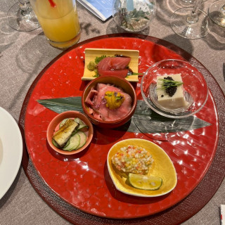 アレルギー対応メニューの前菜です。