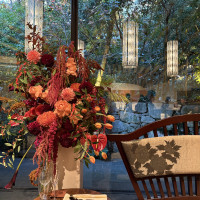 装花がとてもお気に入りでした