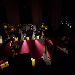 キャンドルはデフォルトの演出