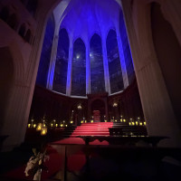 プラネタリウム、雪の演出