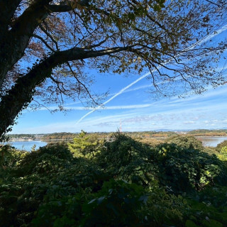 ガーデンから見える景色は絶景です