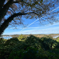 ガーデンから見える景色は絶景です