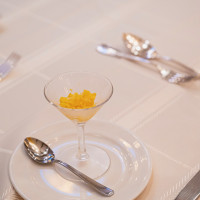 お口直し
食事の間にいただきました