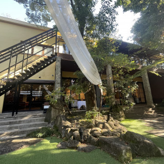 建物の色合いもお洒落♩