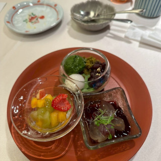 デザートビュッフェの一部