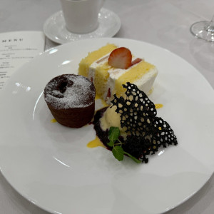 デザート|782260さんのアクアテラス迎賓館(新横浜)/テイクアンドギヴ・ニーズウェディングの写真(2595191)