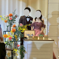 ドレス色当ての写真です。