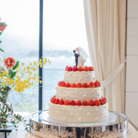 オリジナルのケーキです！デザインを決めるのが楽しかったです。