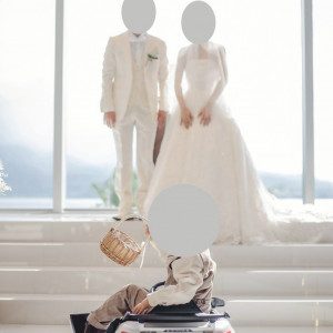 リングボーイが届けてくれました。|782332さんのTHE BAYSUITE SAKURAJIMA TERRACE(ザベイスイートサクラジマテラス)の写真(2595546)