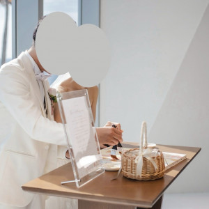 結婚証明書を挙式で完成させました。|782332さんのTHE BAYSUITE SAKURAJIMA TERRACE(ザベイスイートサクラジマテラス)の写真(2595537)