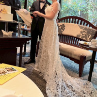 衣装は提携先のものにしました。
一目惚れしたドレスです。