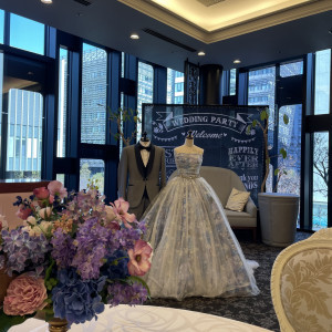 披露宴会場へ入るまでみんなで談笑できるそう|782342さんのアヴァンセ リアン 東京 （AVANCER LIEN TOKYO）の写真(2595464)