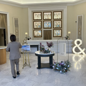 受付|782375さんのガーデンヒルズ迎賓館(松本)/テイクアンドギヴ・ニーズウェディングの写真(2595727)