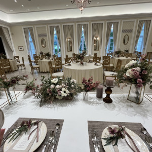 新郎新婦からの眺め|782375さんのガーデンヒルズ迎賓館(松本)/テイクアンドギヴ・ニーズウェディングの写真(2595733)