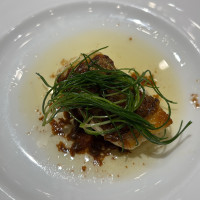 お魚料理です。