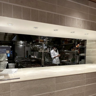 直ぐそこで調理