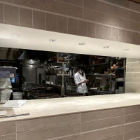 直ぐそこで調理