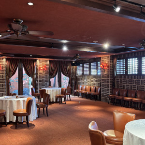 外国のような大人な雰囲気の披露宴会場でした。|782460さんのFORTUNE IN THE TERRACE（フォーチュン イン ザ テラス）の写真(2596001)