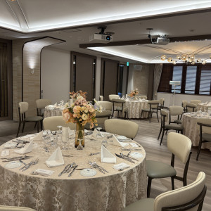 上品で洗練された雰囲気の披露宴会場でした。|782460さんのFORTUNE IN THE TERRACE（フォーチュン イン ザ テラス）の写真(2595999)