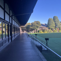 明治記念館の庭園です