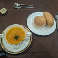 試食　スープとパン