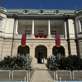 外にはプールもあり、屋外にもフォトスポットは沢山ある。