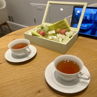 試食後のデザート