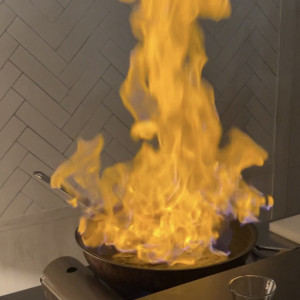 フランベ(フォアグラのポワレ)|782509さんのTHE CLASSICA BAY RESORT (ザ クラシカ ベイリゾート)の写真(2598599)