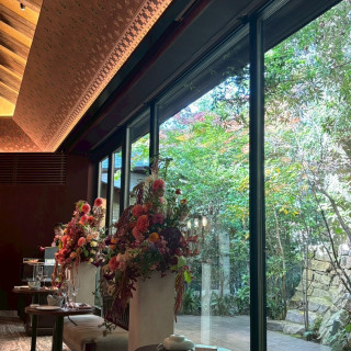 披露宴会場装花