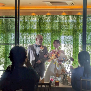 ガーデン側からの入場