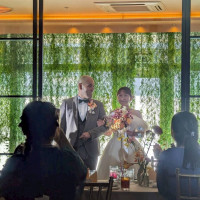 ガーデン側からの入場