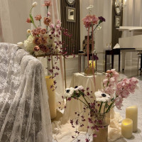 イメージを伝えて、それにあったお花や装飾を提案してくれました