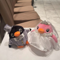 シェラトンオリジナルのぬいぐるみです。