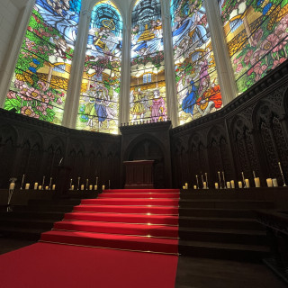 階段の上まで登った時のときめきは格別でした