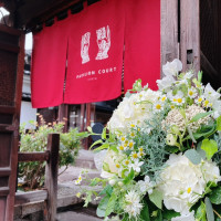 のれん
写真はオフィシャルのもの。自作ののれんも可能。