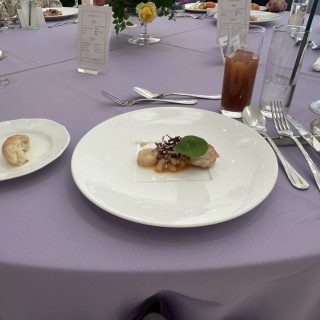 コース料理の副菜です