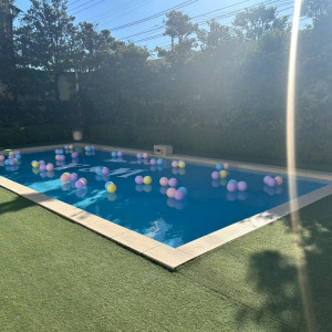 ガーデンのプールです|782669さんのアーククラブ迎賓館(郡山)/テイクアンドギヴ・ニーズウェディングの写真(2596818)