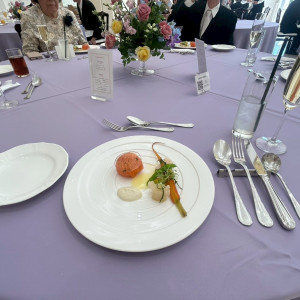 コース料理の前菜です|782669さんのアーククラブ迎賓館(郡山)/テイクアンドギヴ・ニーズウェディングの写真(2596815)