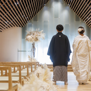 6F挙式 前撮りで撮影しました