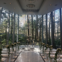 全面ガラス張りでとても綺麗だった。