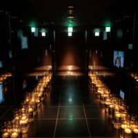 生キャンドルでキラキラに✨