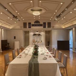 チャペルと雰囲気が違っていて洋風なところが素敵です。