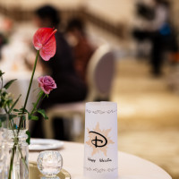 所々ディズニー要素を組み込みました