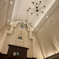 天井が高く素敵でした