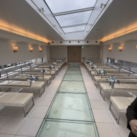 バージンロードをあるききった景色