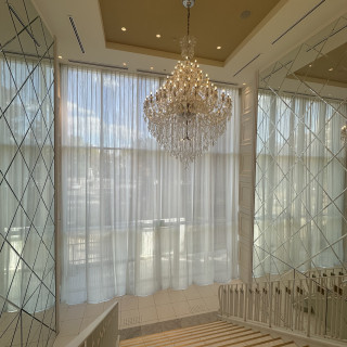 チャペル外の階段