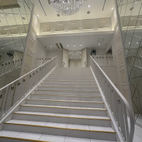 チャペル外の大階段
ここでフラワーシャワーできるようです