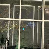 式場から見える大阪城