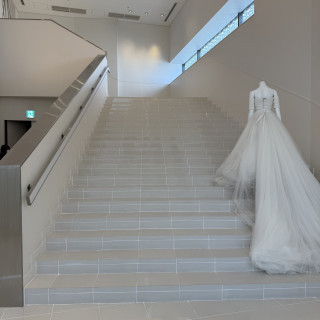 雨の日だった場合の大階段