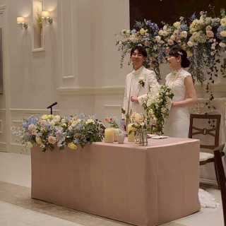 披露宴メイン席